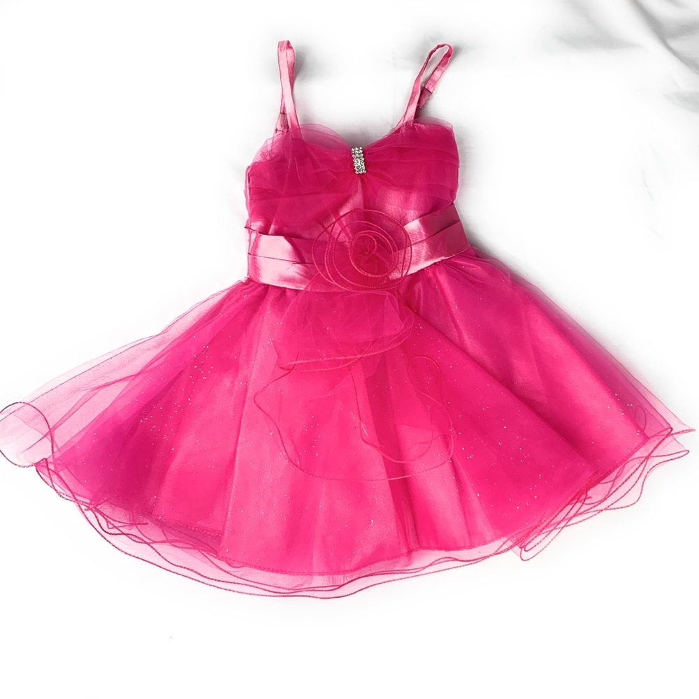 Hot Pink tutu dress